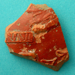 Terra Sigillata fragment, Makers Stamp, 1st-3rd Cent, Rare!